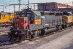 UP 9999, EMD GP40X ex SP 7231 at Proviso Yard